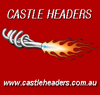 Castle Headers Mandrel Bent Exhaust Headers
